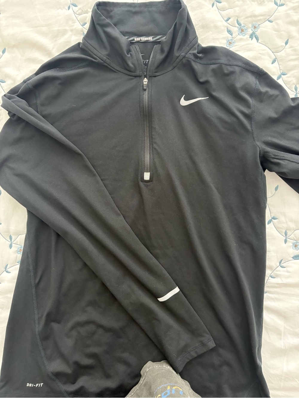 Nike Black Men’s Dri-FIT Quarter-Zip Performance Jacket